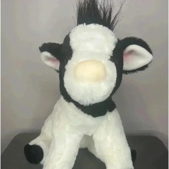 Douglas Mini Soft Elsie 6" Cow Plush Stuffed Animal Toy - Picture 1 of 5